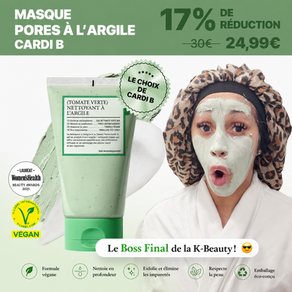 Masque Nettoyant Tomate Verte