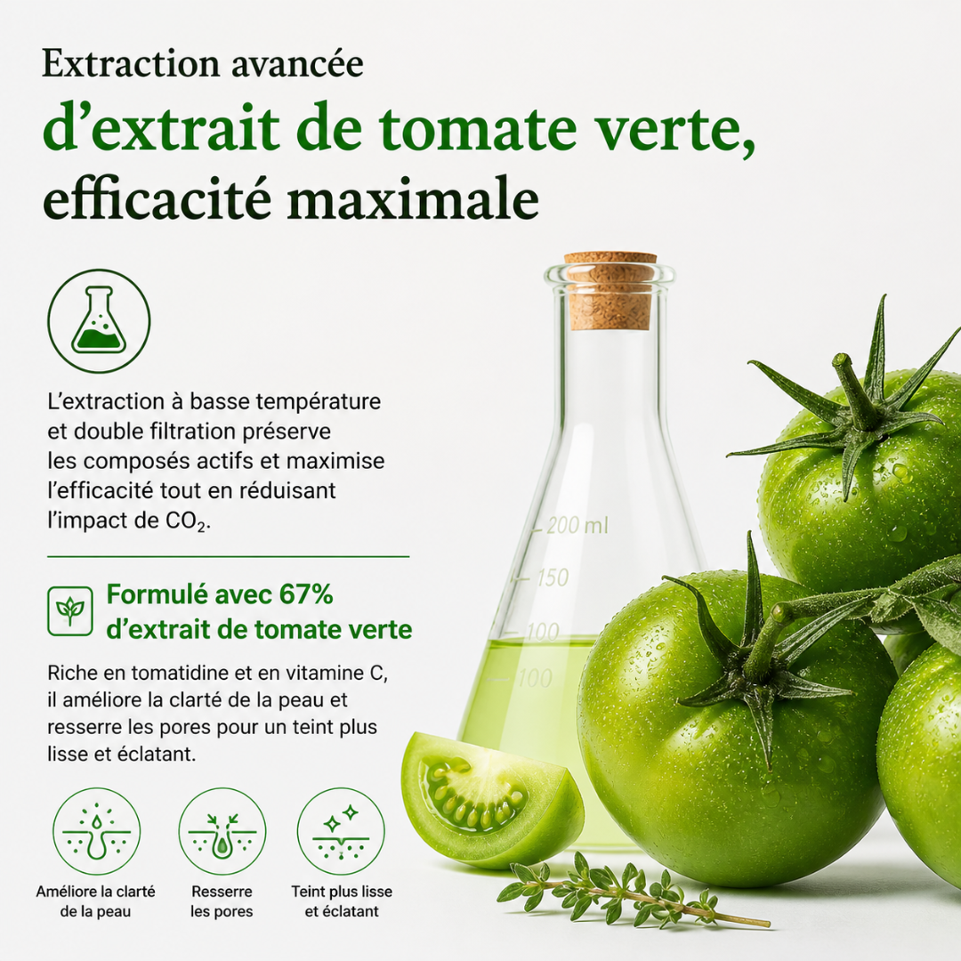 Masque Nettoyant Tomate Verte