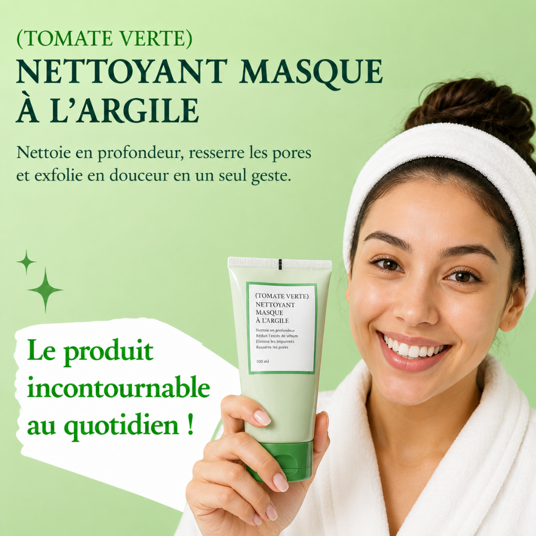 Masque Nettoyant Tomate Verte