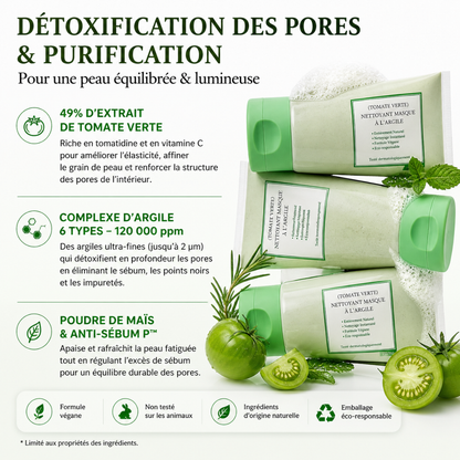 Masque Nettoyant Tomate Verte