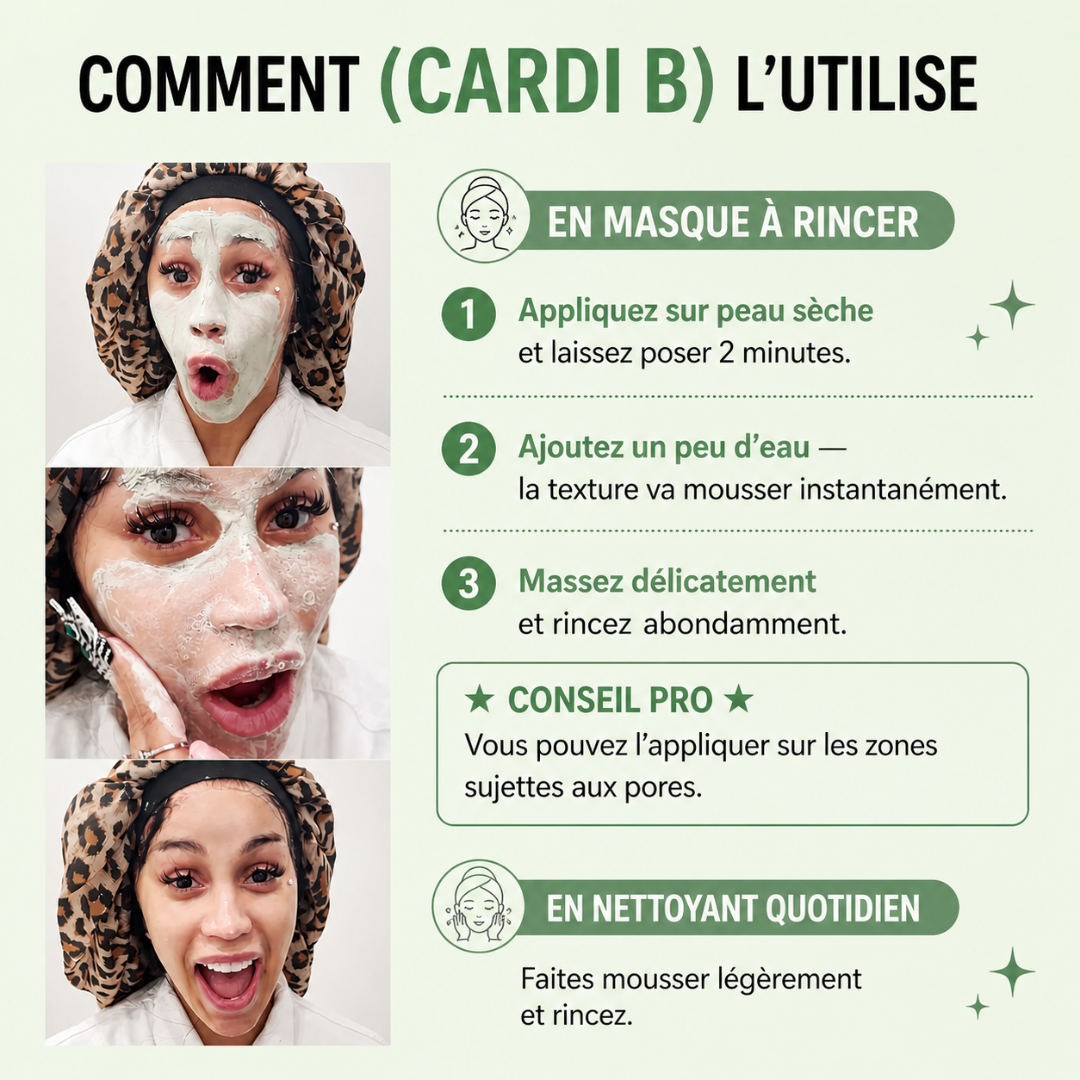 Masque Nettoyant Tomate Verte